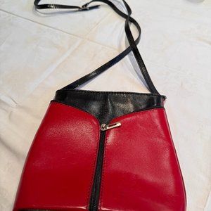 Leather crossbody